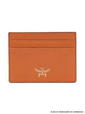 MCM Mini Himmel Card Case in Embossed Leather (0224)